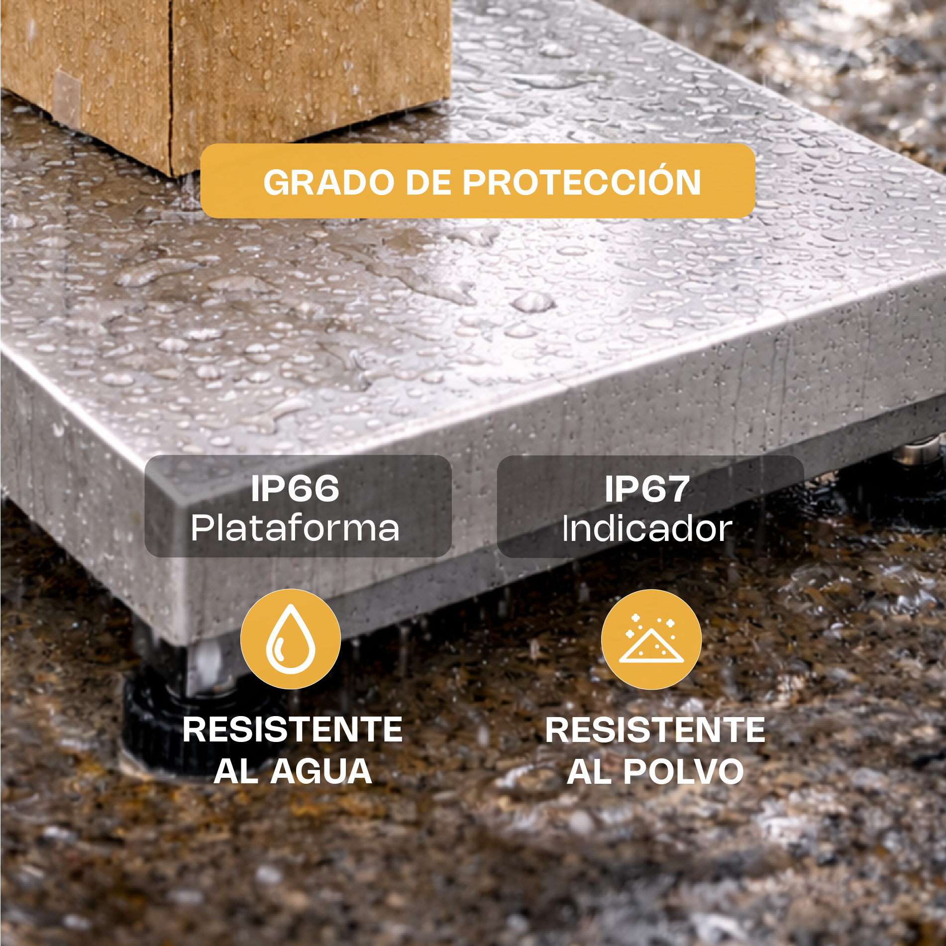 Plataforma a Prueba de Agua
