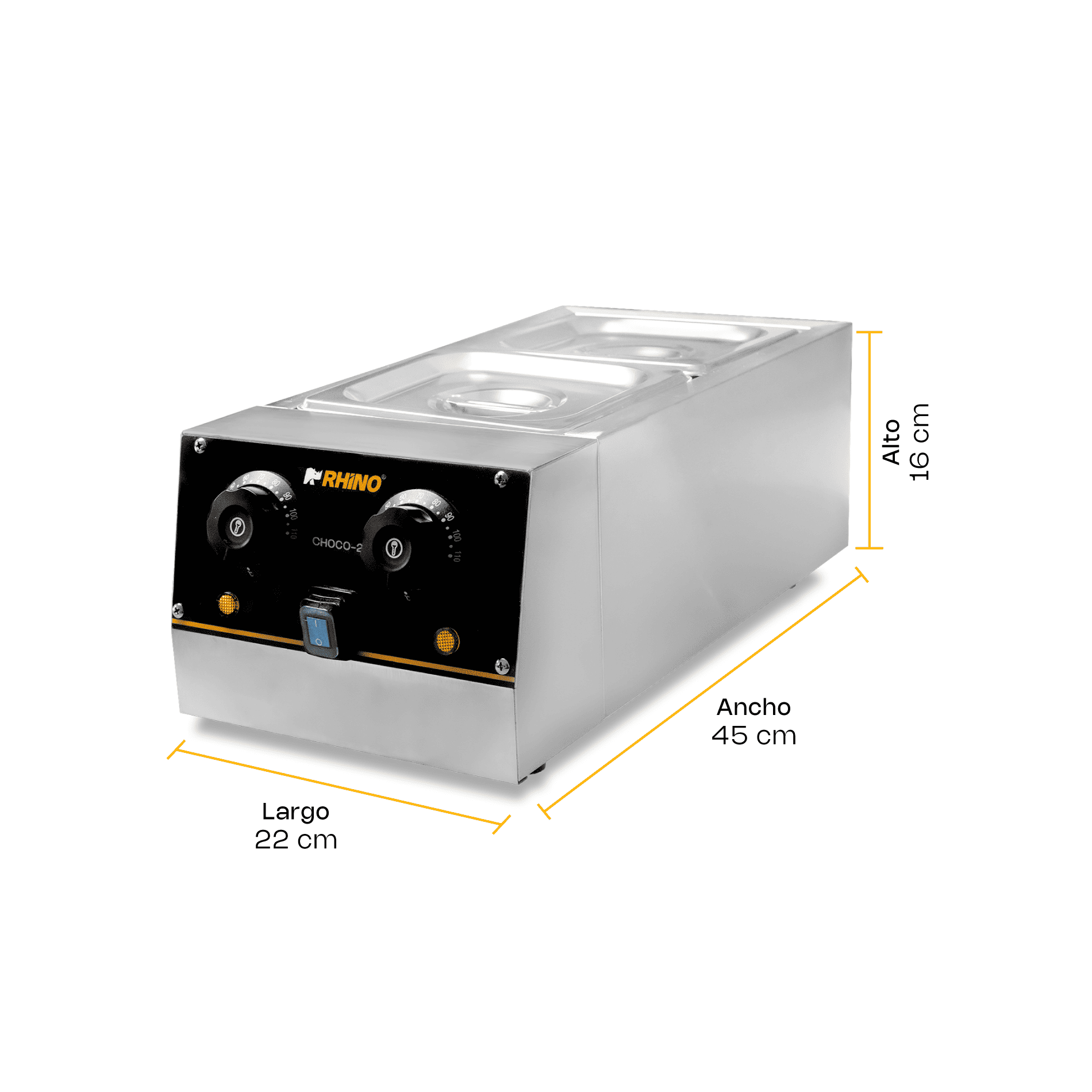 Templadora de Chocolate 1,040 W