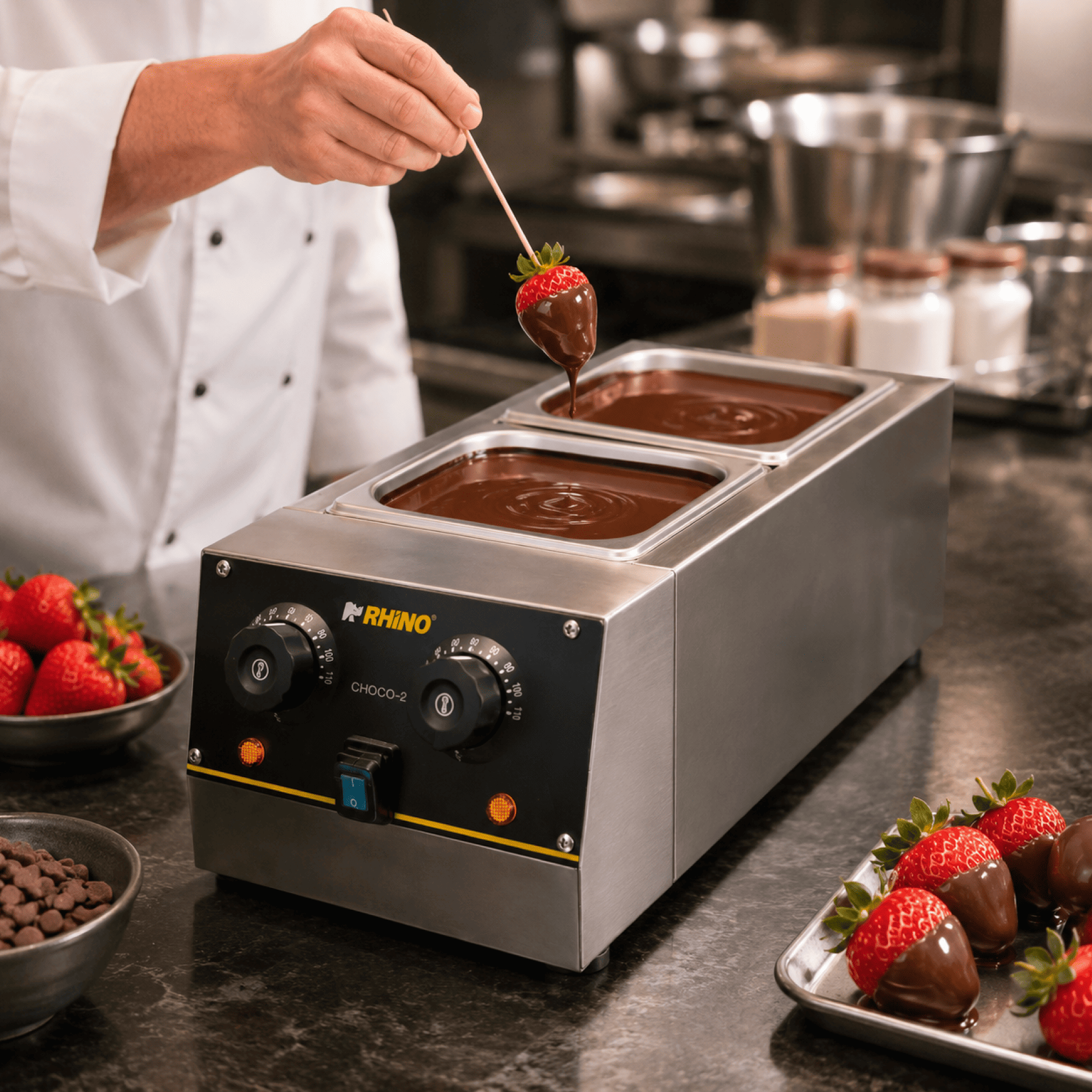 Templadora de Chocolate 1,040 W