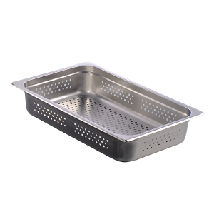 Inserto de Acero Inoxidable Perforado Entero 4″