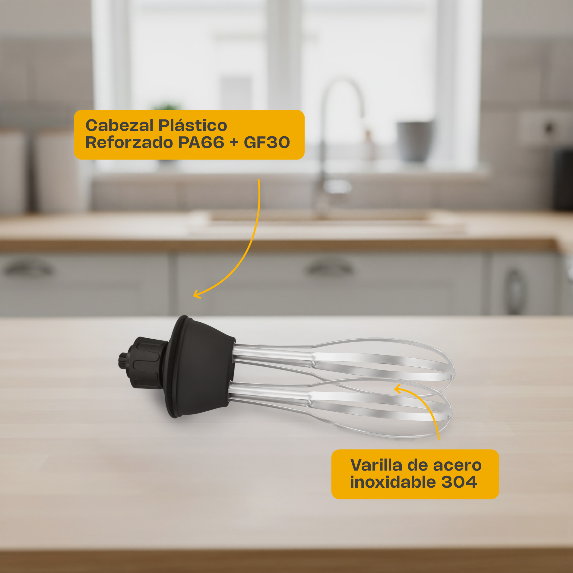 Globo Batidor para Turbolicuadores