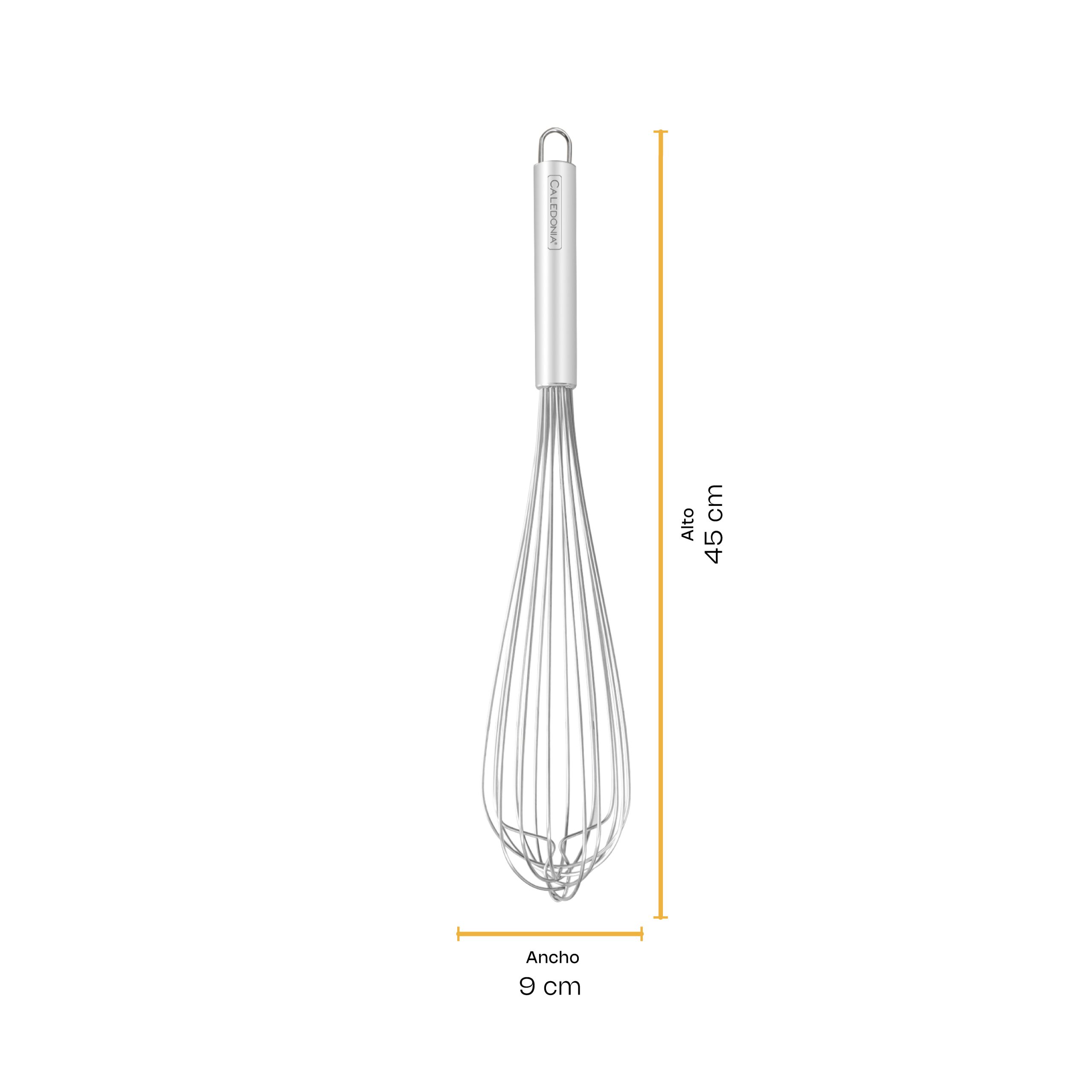 Batidor Francés de Acero Inoxidable 18"