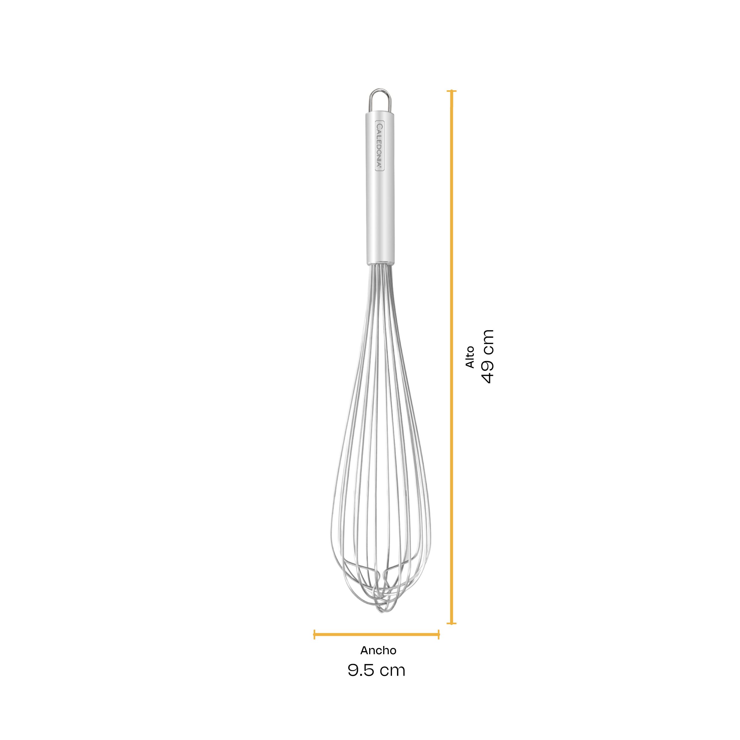 Batidor Francés de Acero Inoxidable 20"