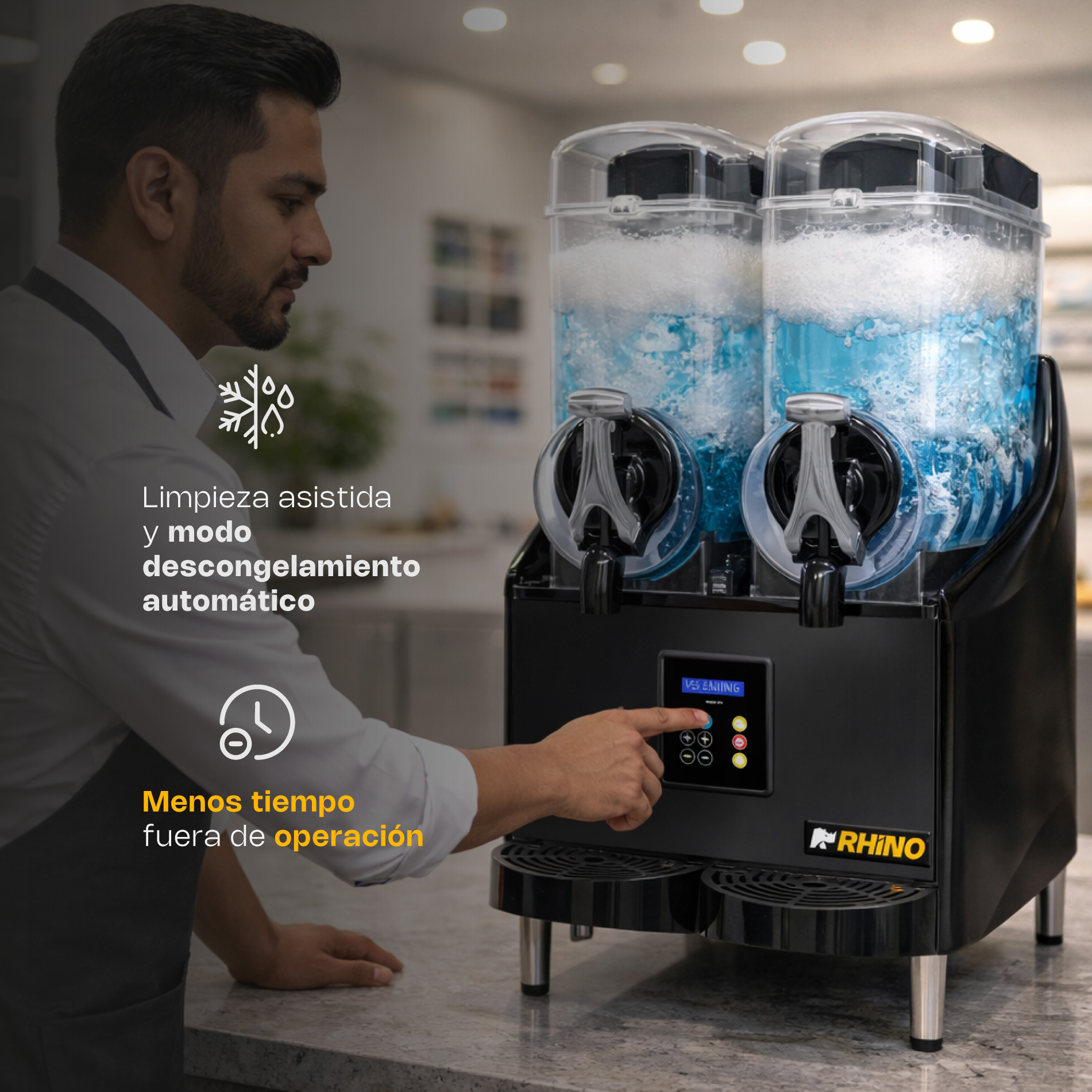 Máquina Granizadora Premium 24 L