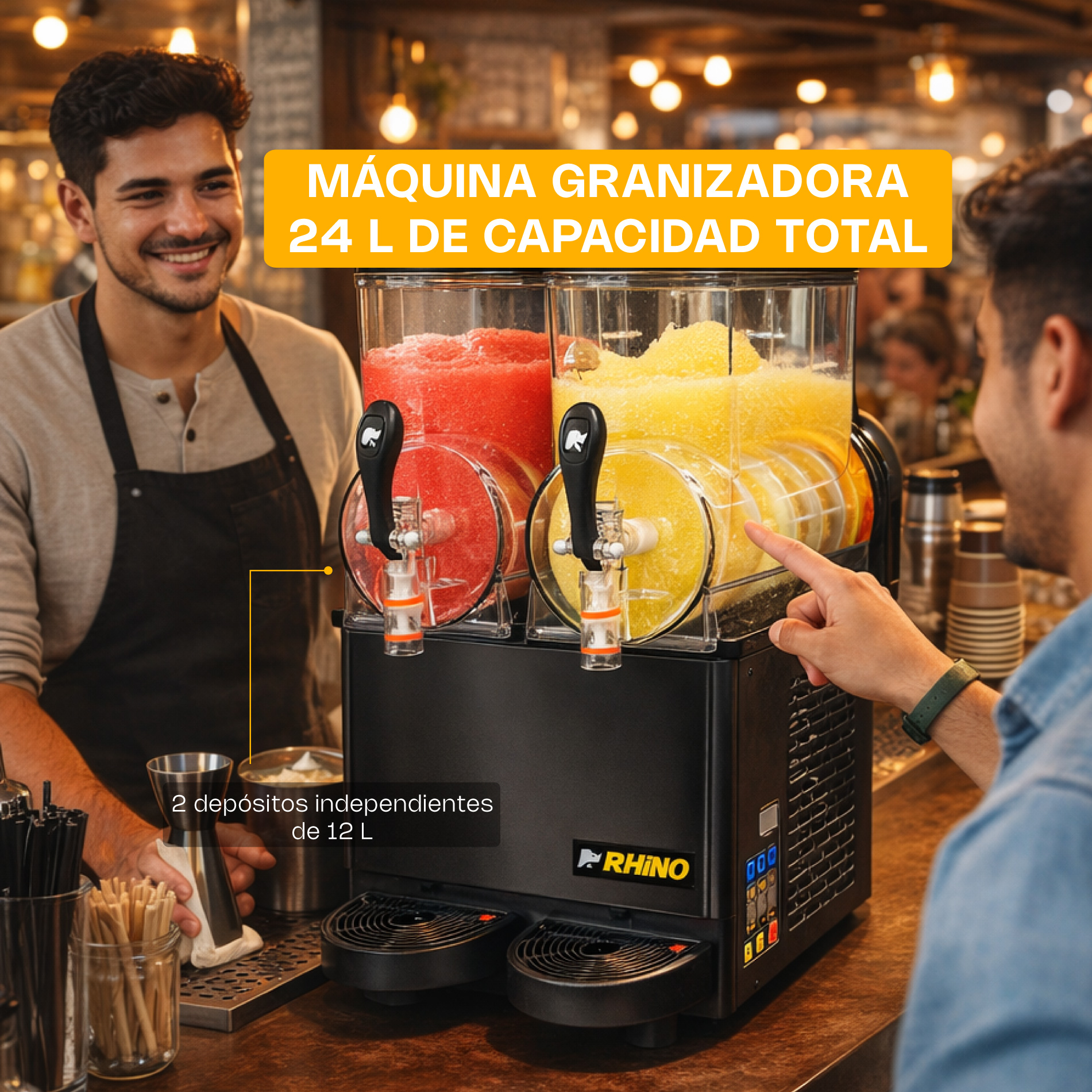 Máquina Granizadora 24 L
