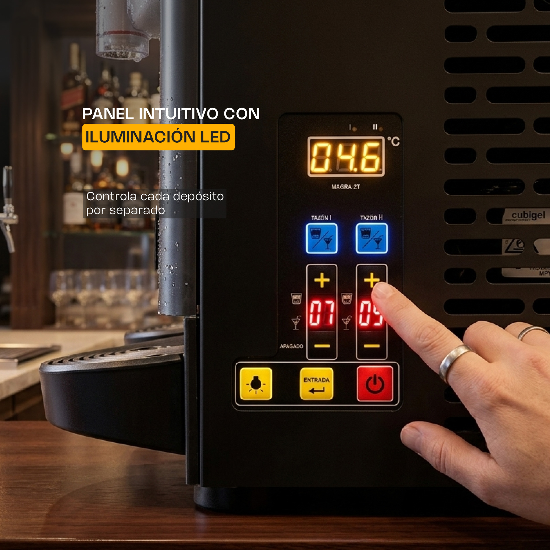 Máquina Granizadora 24 L
