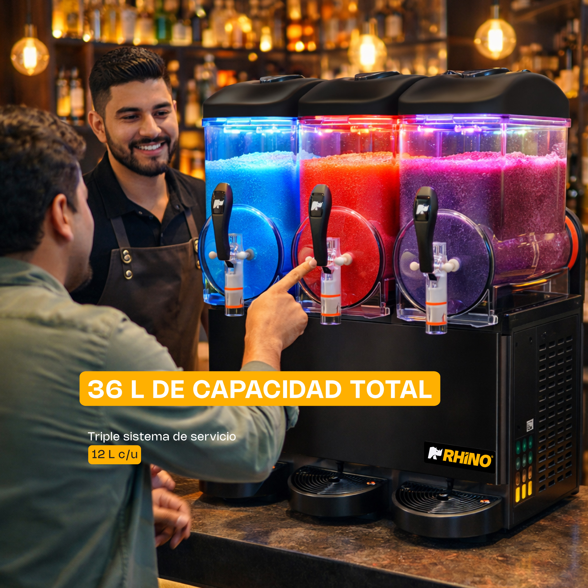 Máquina Granizadora 36 L