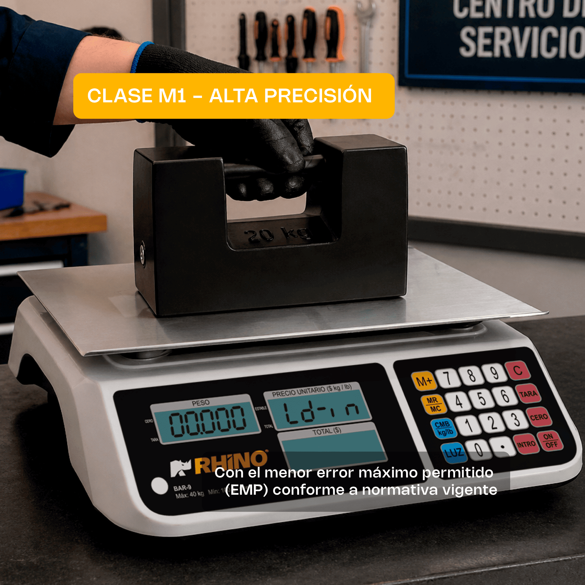 Pesa Patrón de Hierro de Alta Densidad 20 kg