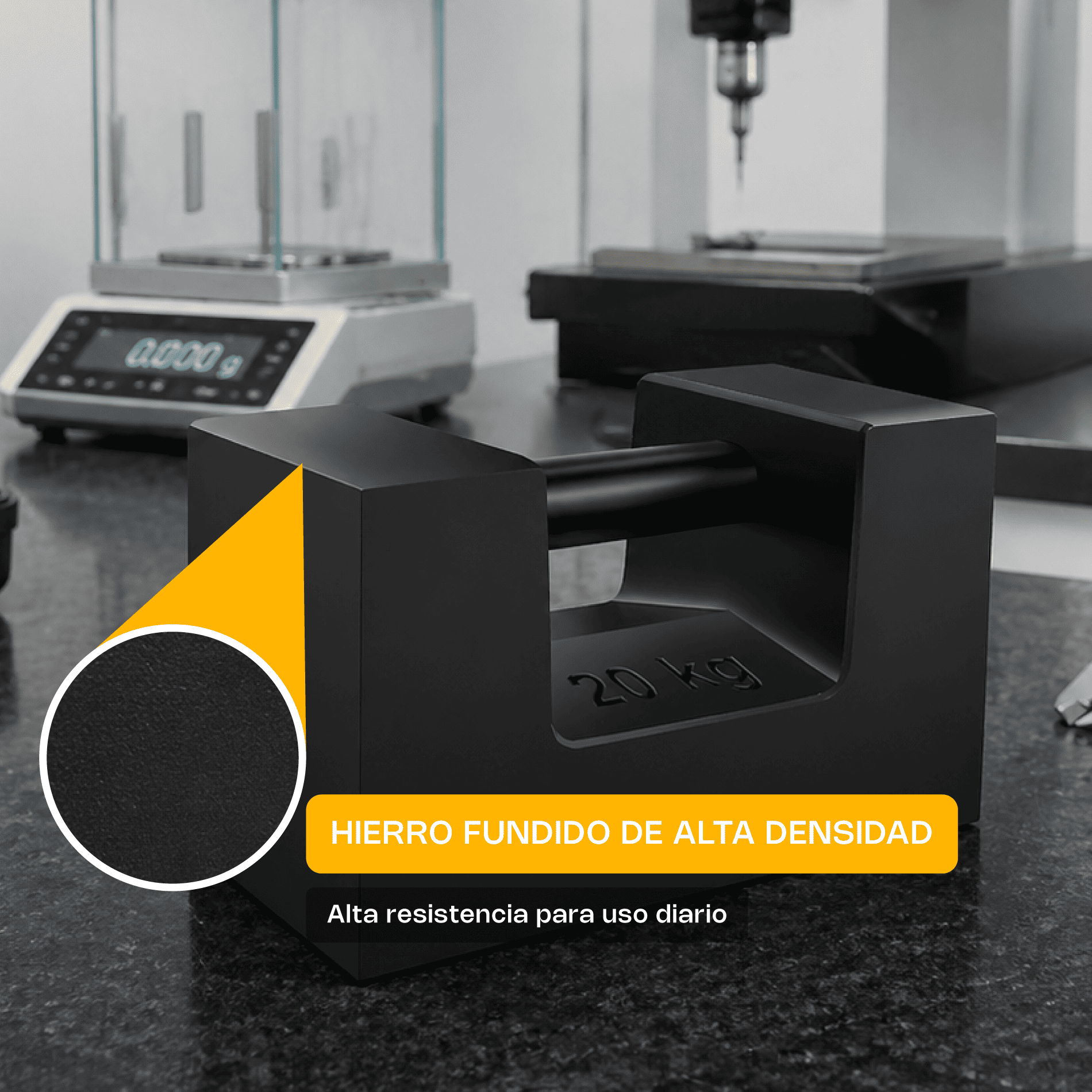 Pesa Patrón de Hierro de Alta Densidad 20 kg