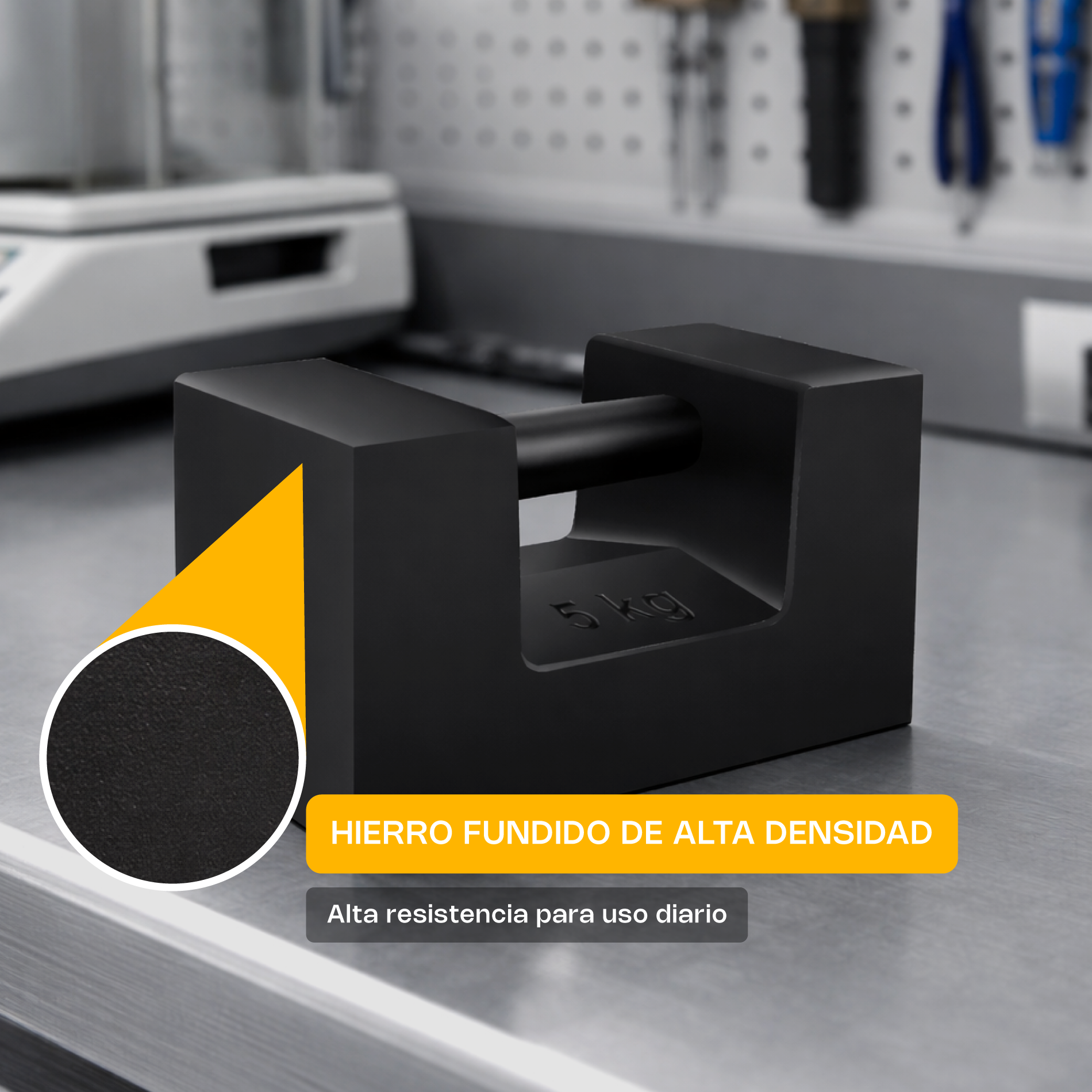 Pesa Patrón de Hierro de Alta Densidad 5 kg