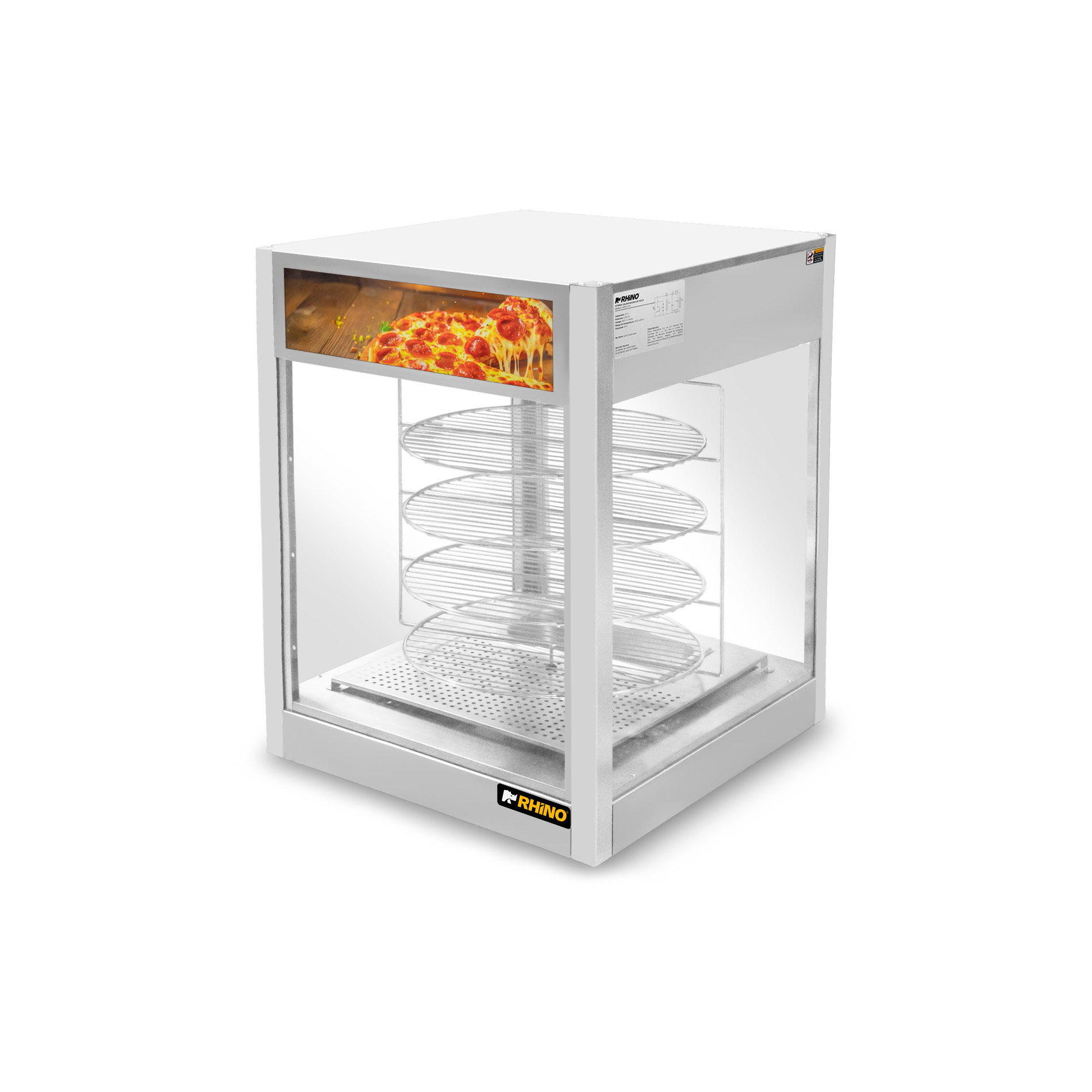 Vitrina Calentadora de Pizza 177L