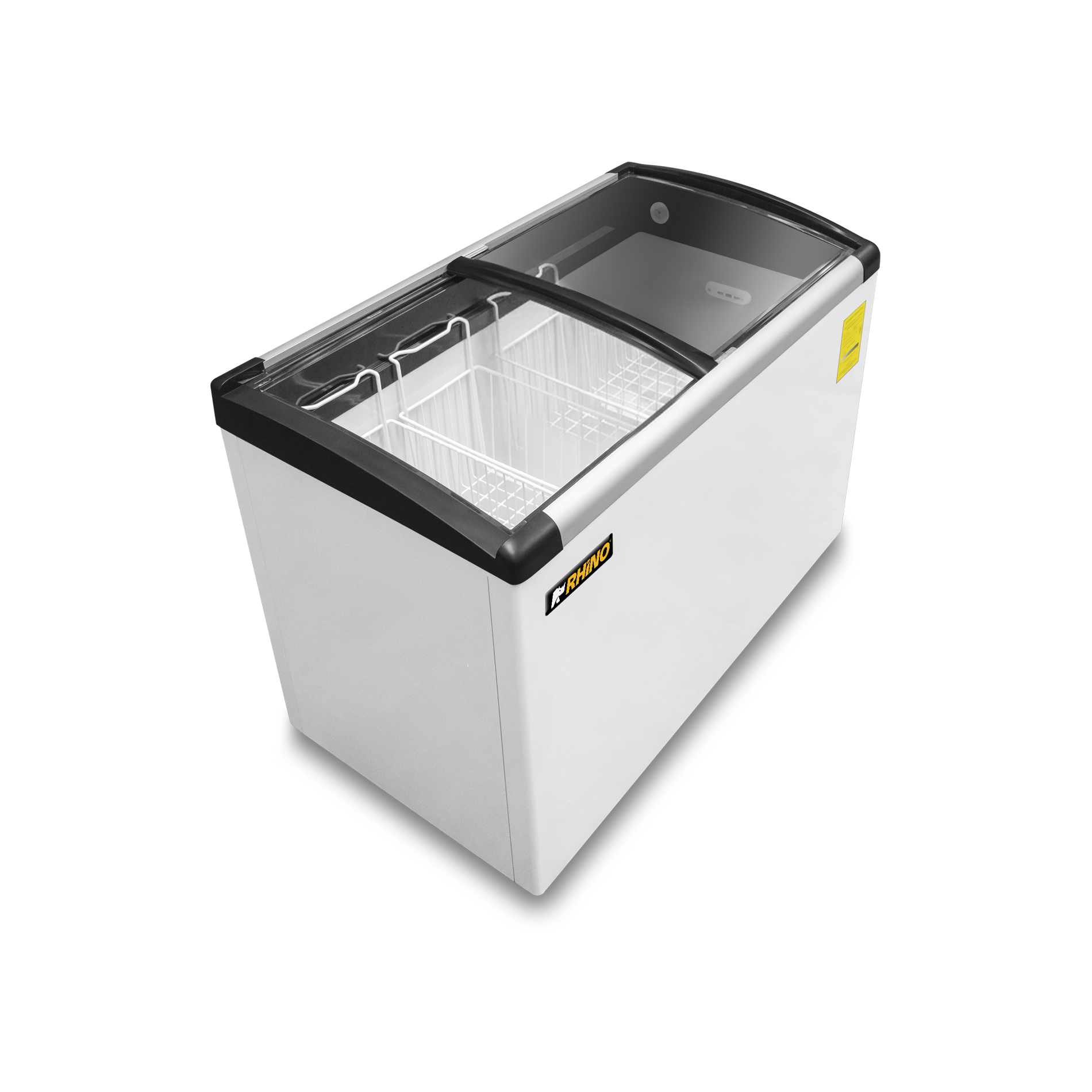 Congelador Tapa de Cristal Curva 10 pies