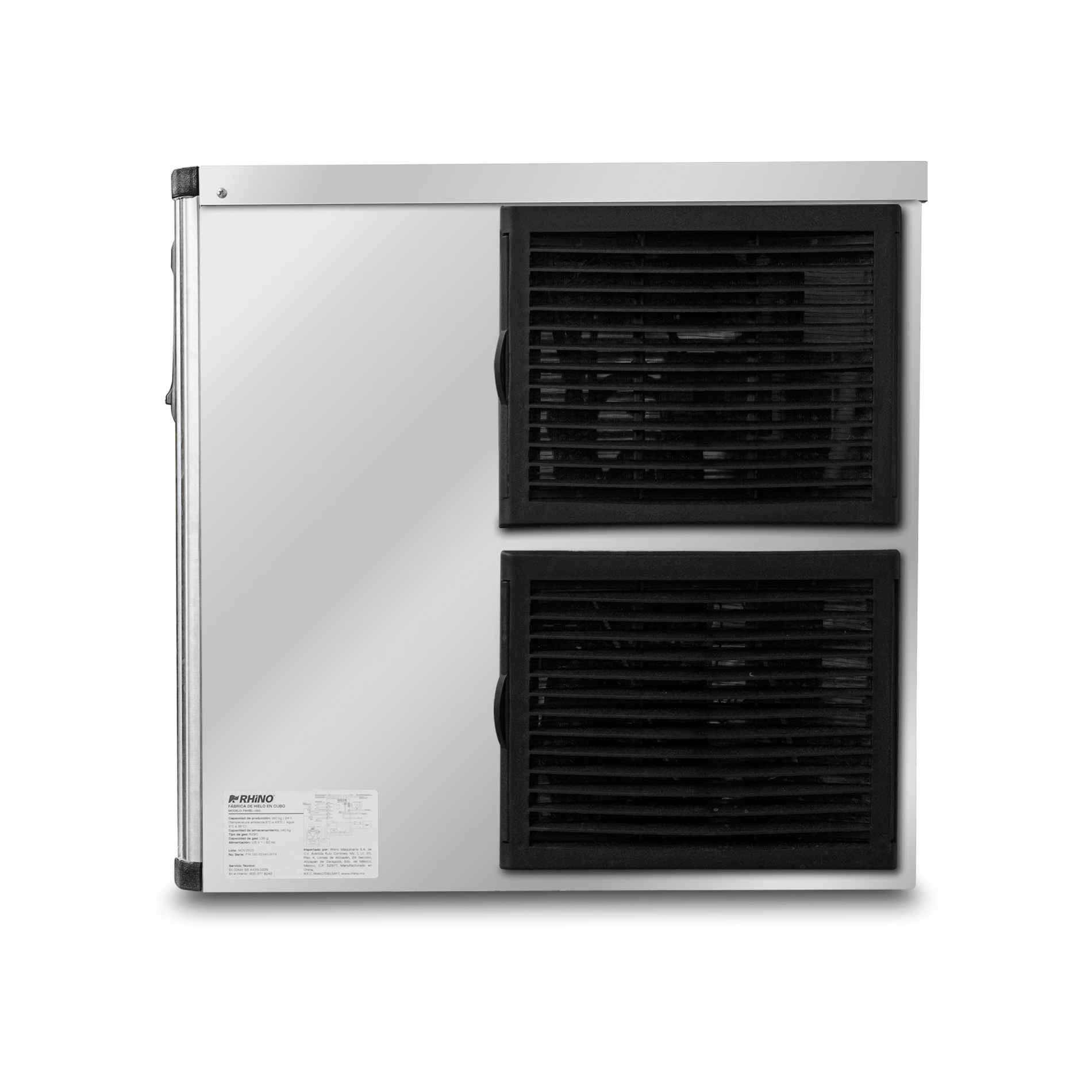 Fábrica de Hielo en Cubo 160 kg