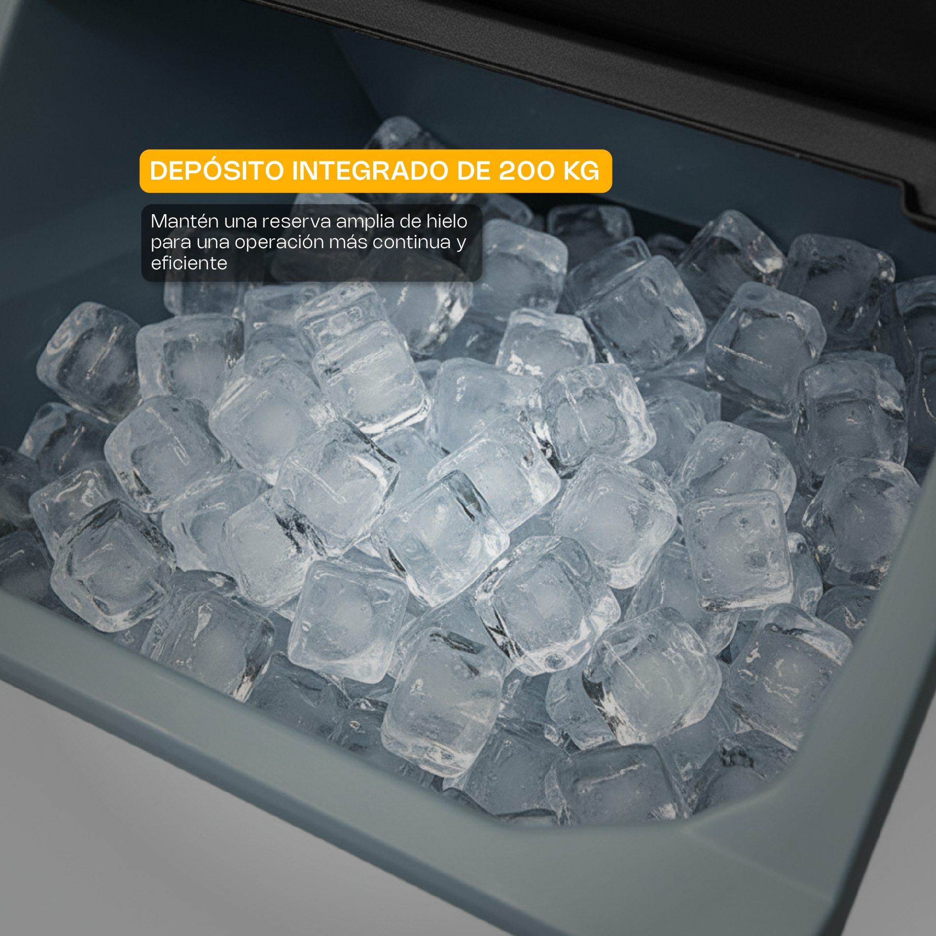 Fábrica de Hielo en Cubo 230 kg
