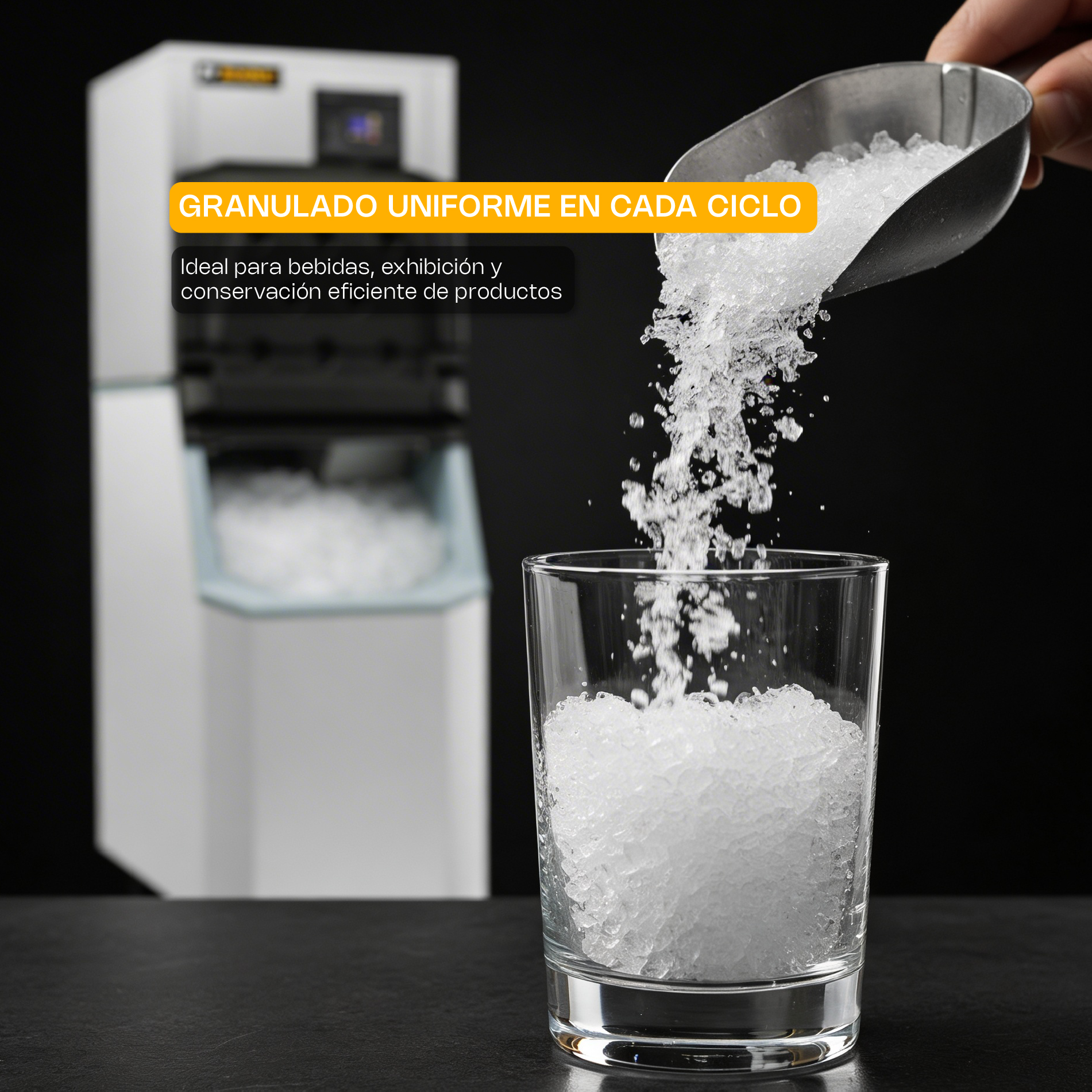 Fábrica de Hielo Frappé 250 kg