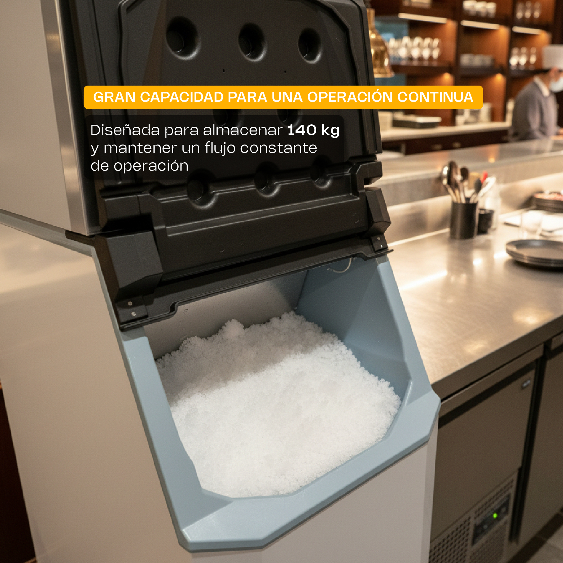 Fábrica de Hielo Frappé 250 kg