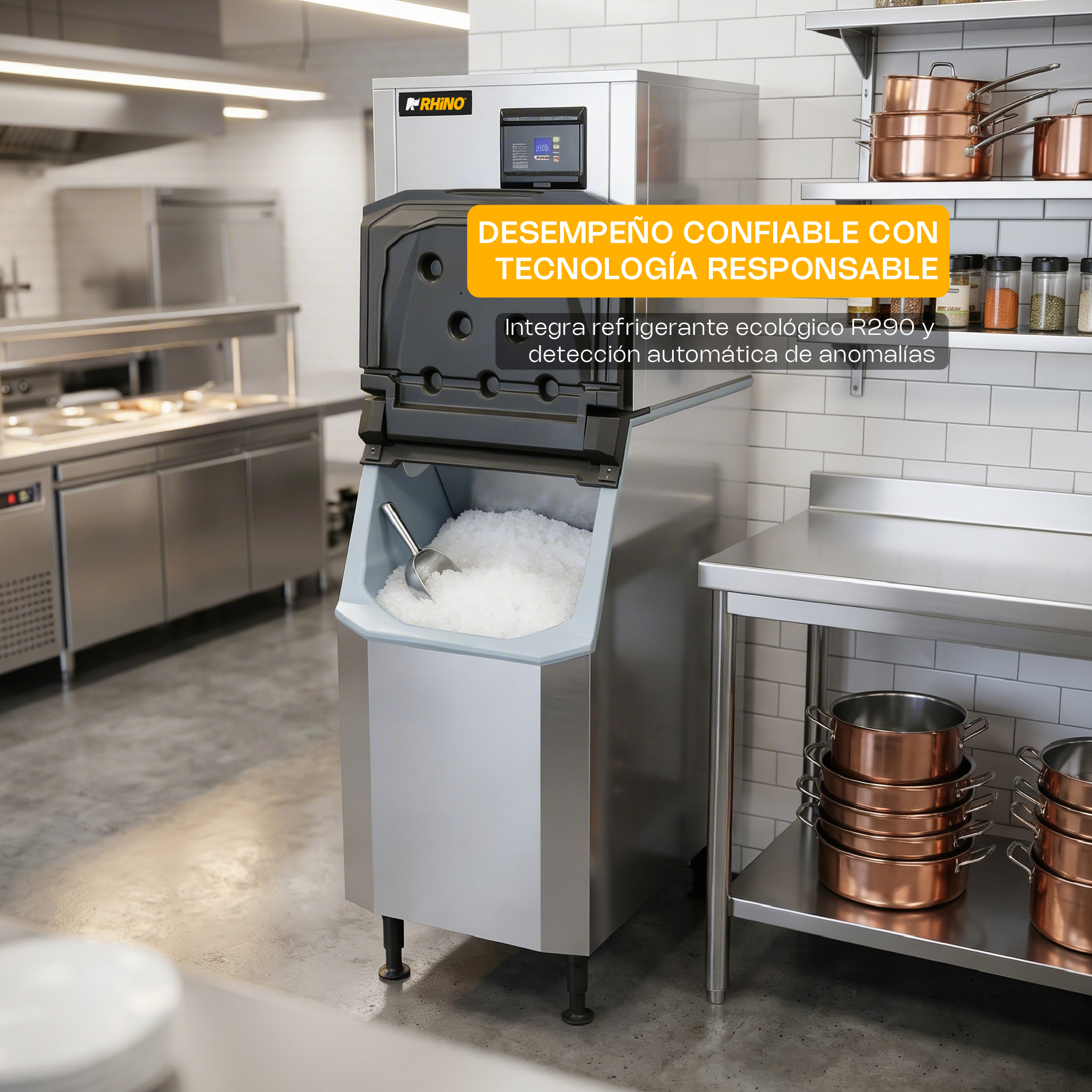 Fábrica de Hielo Frappé 250 kg