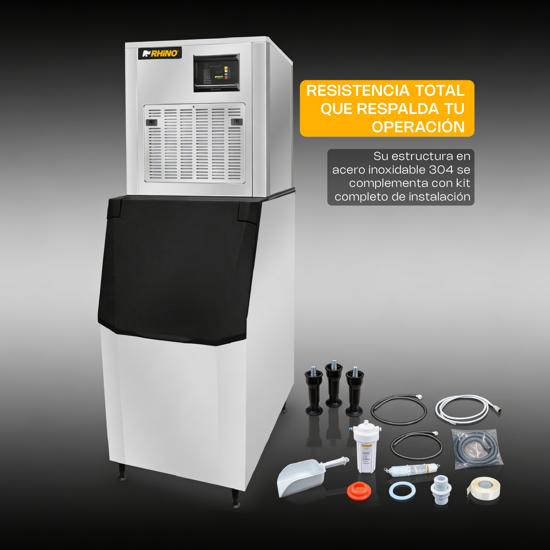 Fábrica de Hielo Frappé 250 kg