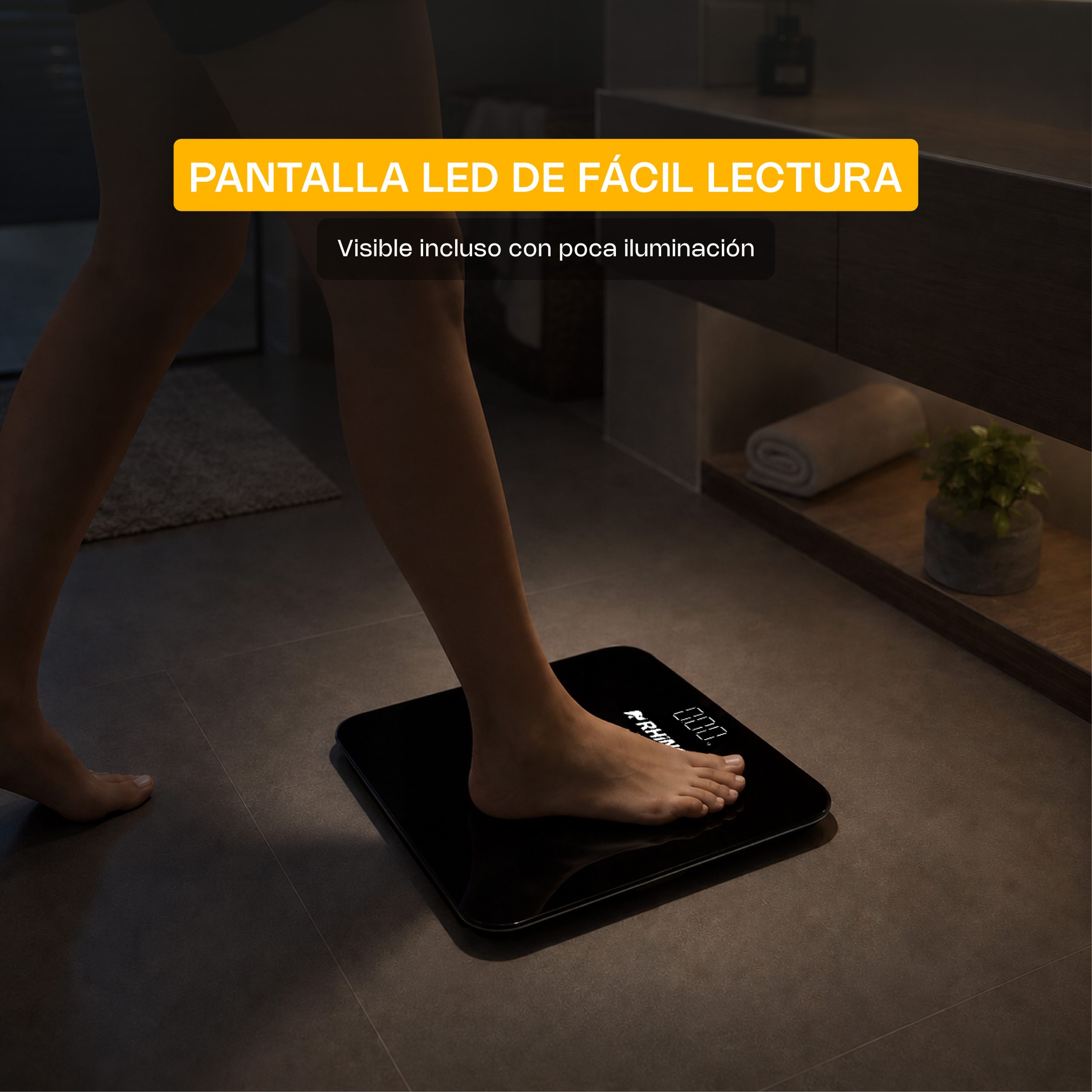 Báscula Electrónica de Baño