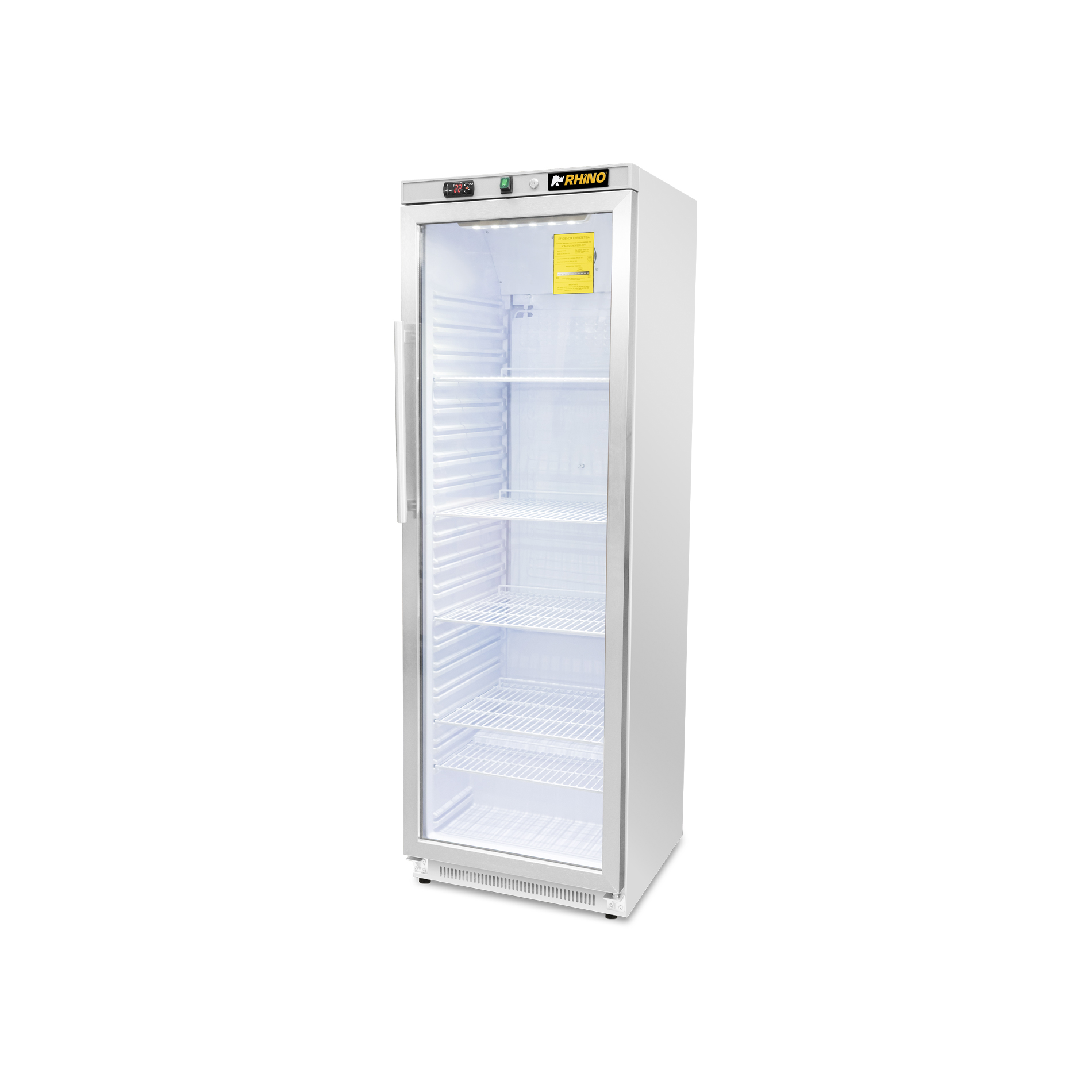Refrigerador Vertical Puerta de Cristal
