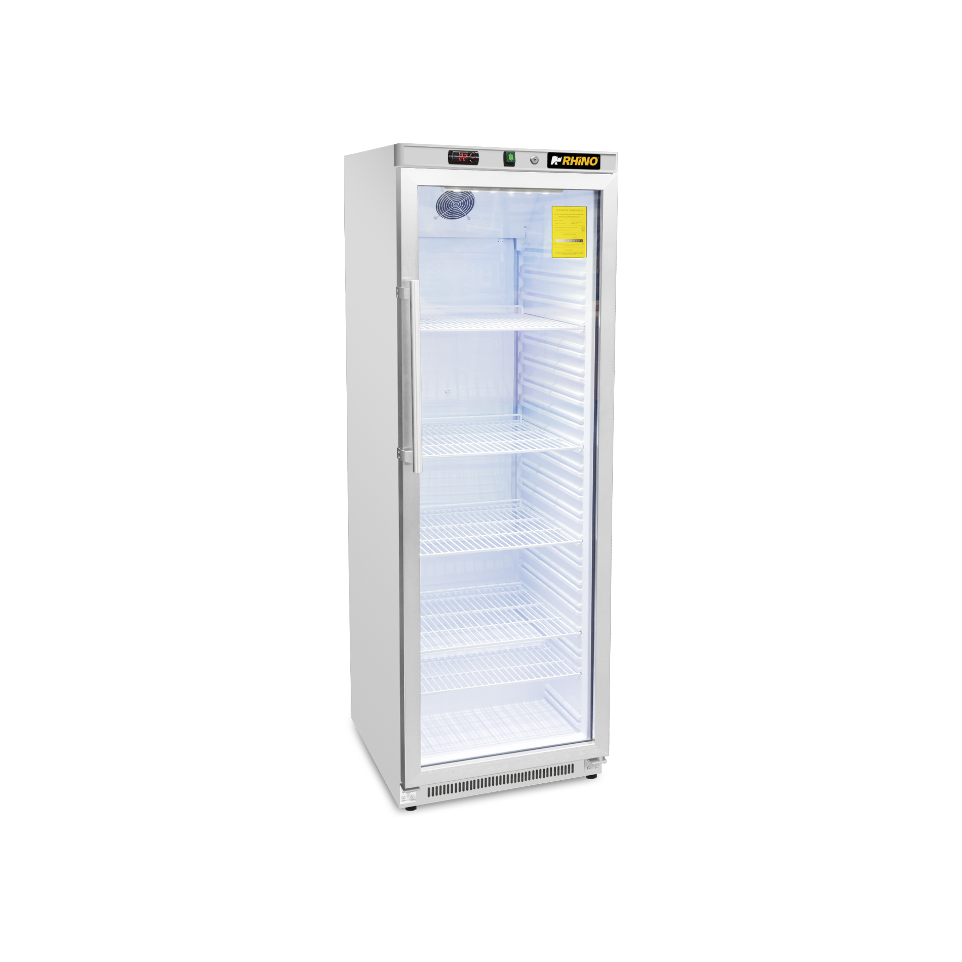 Refrigerador Vertical Puerta de Cristal
