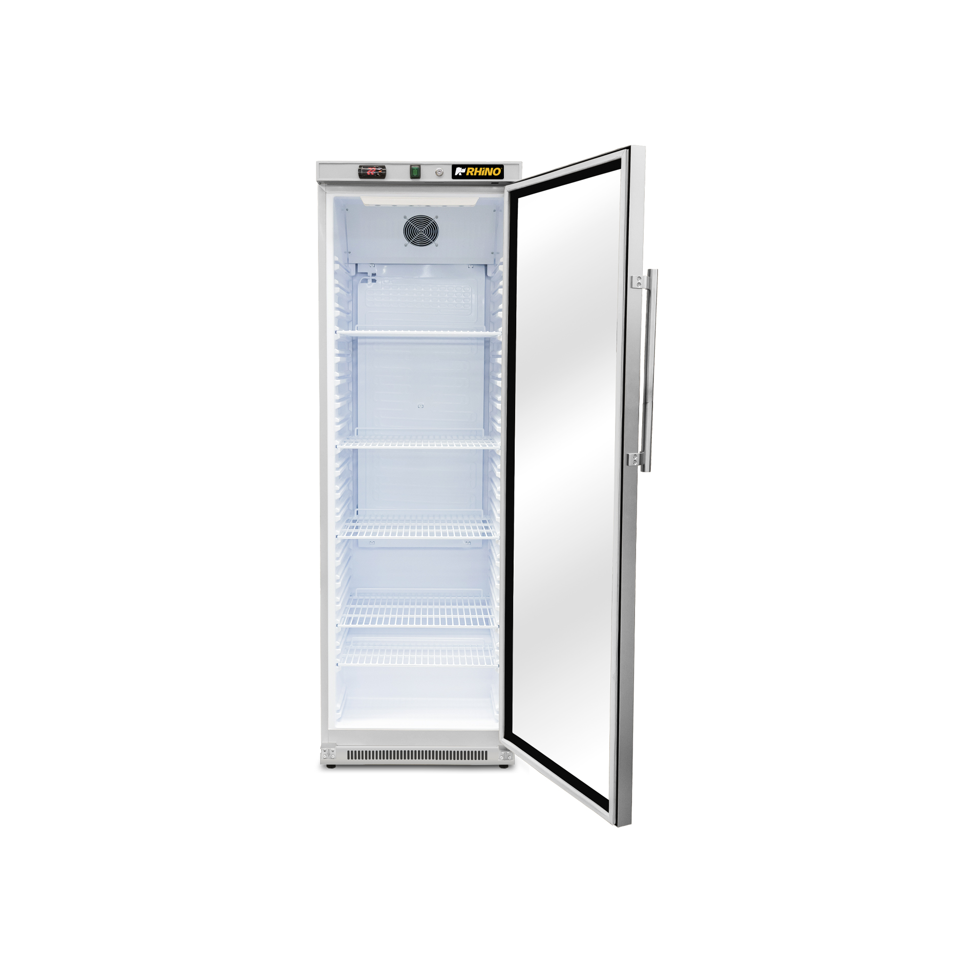 Refrigerador Vertical Puerta de Cristal
