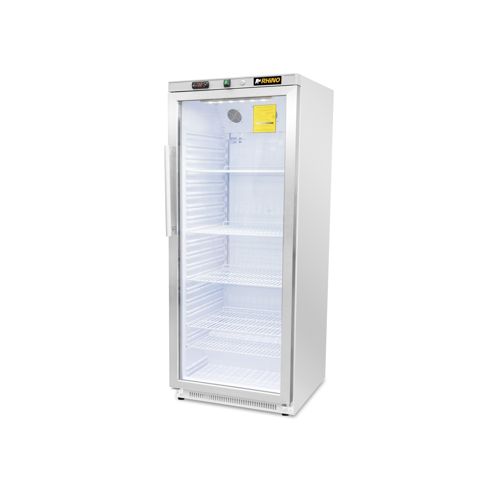Refrigerador Vertical Puerta de Cristal