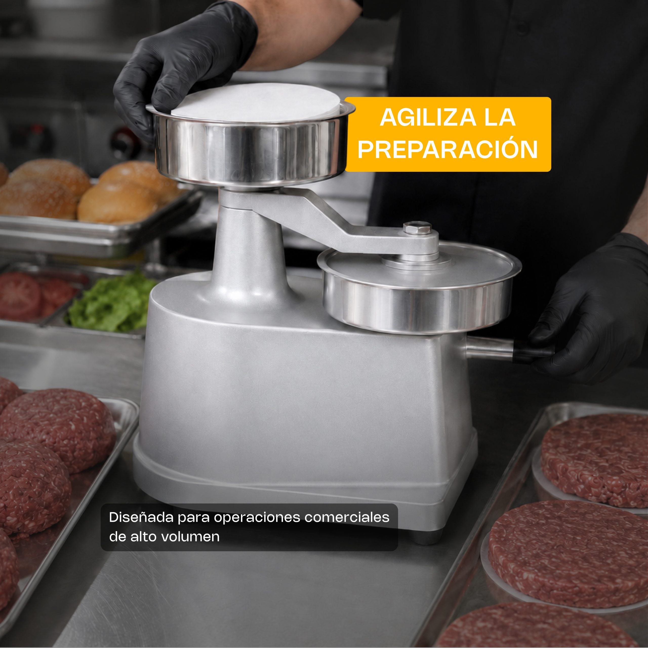 Formador de Hamburguesas