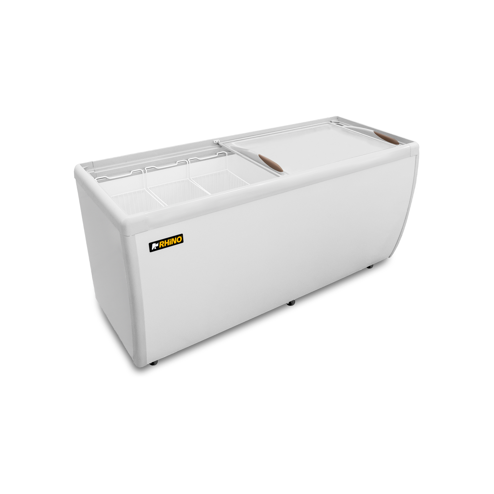 Congelador Horizontal Tapa de Cristal Plano 16 Pies