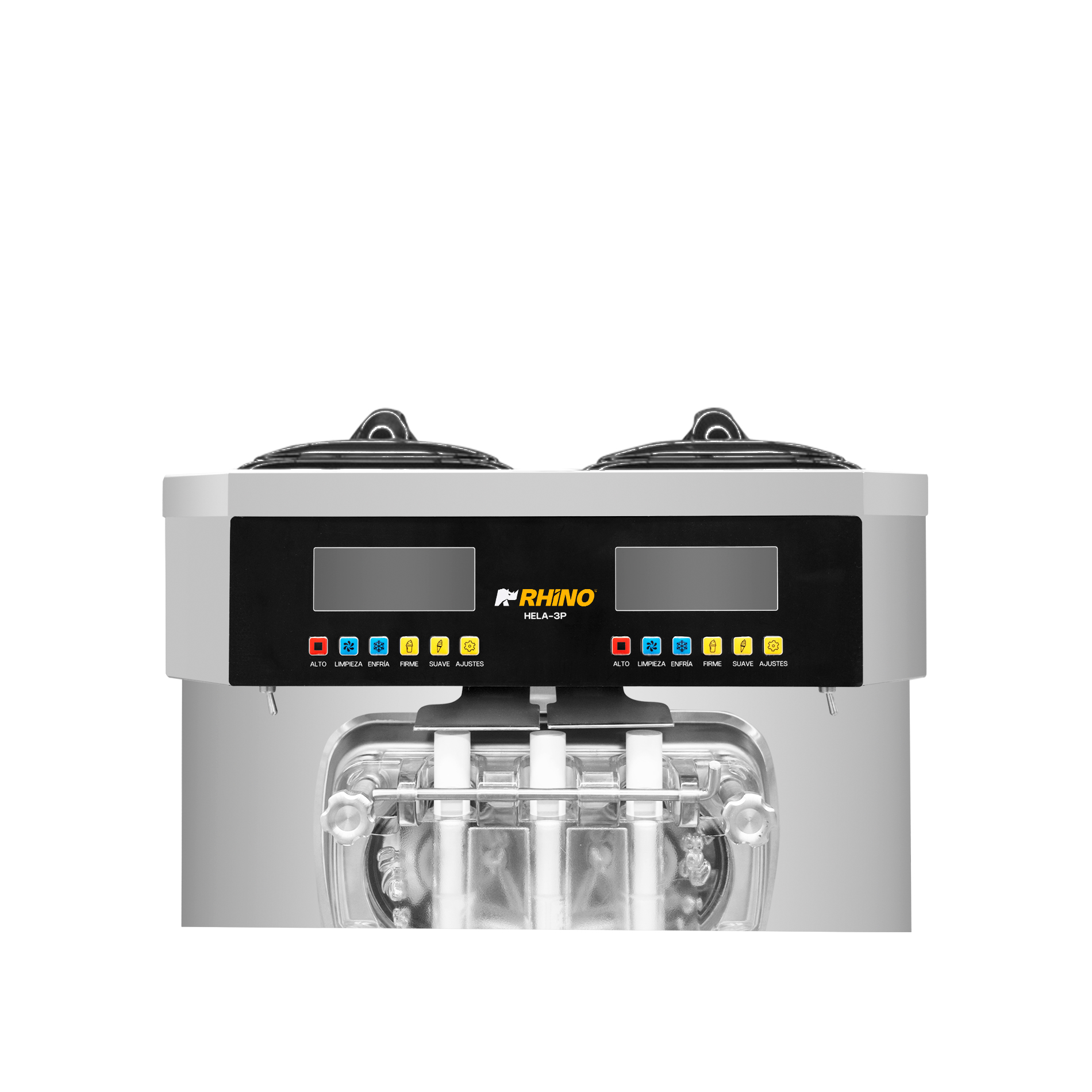 Máquina de Helado Suave de Doble Compresor 30 L/h