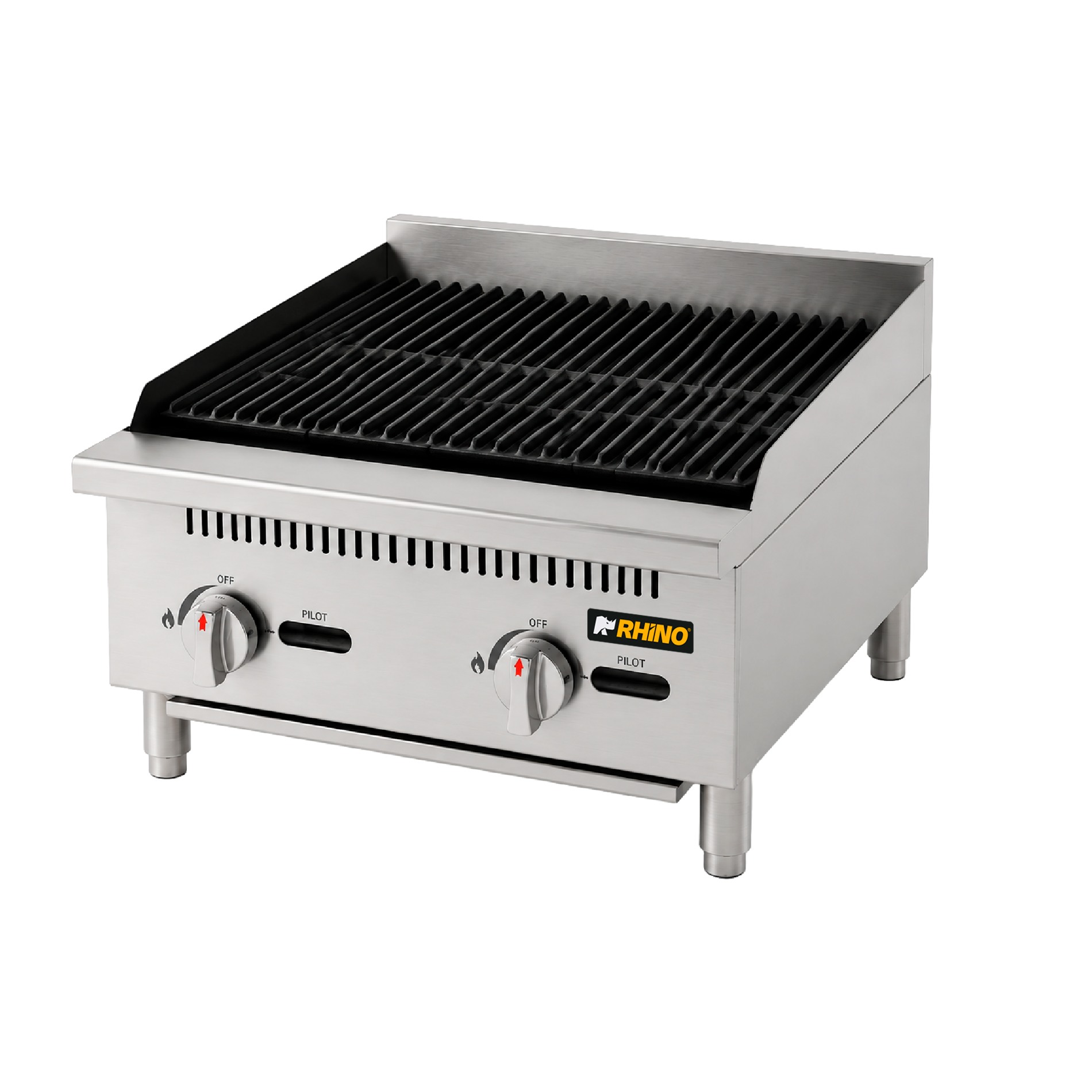 Asador a Gas Dos Quemadores