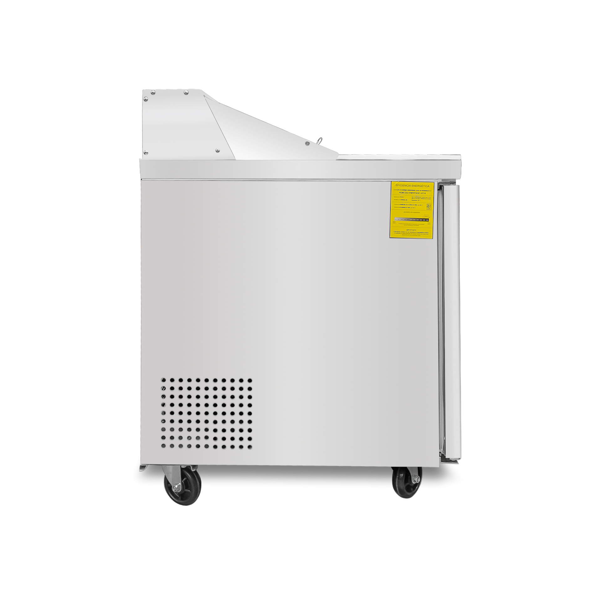 Mesa Refrigerada de Acero Inoxidable para Preparación 12.6 pies
